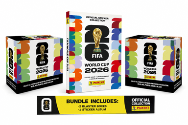 PANINI | FIFA World Cup 2026™ | Sticker Collection Bundle – 2 Blaster Boxes + 1 Hardcover Album
