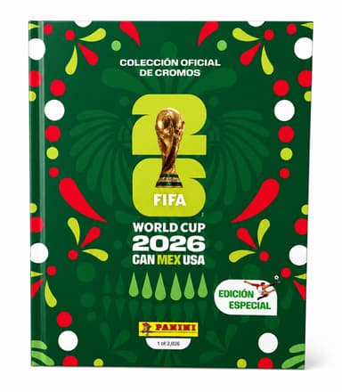 PANINI | FIFA World Cup 2026™ | Hardcover Album | Special Green Edition | US VERSION