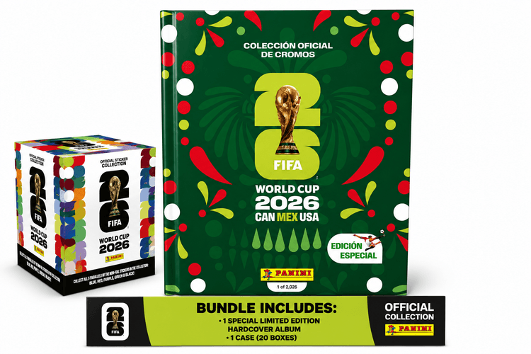 PANINI | FIFA World Cup 2026™ | Special Limited Edition Hardcover Album | 1 Hobby Box | Bundle — image 1 of 1
